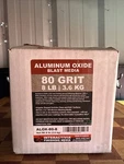 #80 Aluminum Oxide Lbs Coarse Sand Blasting Abrasive Media For. Fixed Price $34.99.