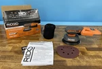 Ridgid Subcompact Brushless 5" Random Orbit Sander Tool Only Tested Works. Fixed Price $67.00.