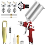 Hvlp Air Spray Gun 1.4/1.7/2.0MM 1000CC Aluminum Cup For Auto Furniture Painting. Fixed Price $28.99.