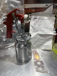 Astro Pneumatic Tool 4008 Spray Gun With Cup - Red Handle 1.8MM Nozzle New Open. Fixed Price $62.00.