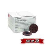 Scotch-brite 07481 Surface Conditioning Roloc Disc, Tr, 2.000" X Medium 25PK. Fixed Price $38.95.