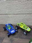 2 Spin Master Sand Blaster Box Rail Dune Buggy Working Steering & Suspension. Fixed Price $60.00.