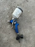 Hvlp Gun H827W W/ Regulator Gauge Gravity Feed Paint Sprayer. Fixed Price $26.59.