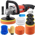 Car BUFFER/POLISHER/WAXER,8-SPEED,ROTARY/DA Polishing Machine 5/6/7" Sponge Pads. Fixed Price $65.99.
