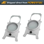 Powertec 70135-P2 4" Aluminum Blast Gate For Dust Collector/vacuum Fittings, 2PK. Fixed Price $31.99.