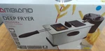 Ambiano 8893 Deep Fryer Stainless Steel 1700W (127732-1 Ar BY114). Fixed Price $39.95.
