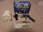 Hvlp Air Spray Gun With Gauge 8.8 Cfm, 600 Cc, 1.7MM Nozzle. Fixed Price $35.00.