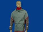 Jenessco Grey Nylon Blast Cape Aftermarket Clemco Fits Nova 2000 Hood Style. Fixed Price $120.00.