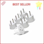 Orei American Usa To European Plug Adapter Type E/f Schuko - Use. Fixed Price $18.07.