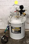 Central Pneumatic 2-1/2 Gallon Air Pressure Paint Tank 60 Psi 1/4"-18 Npt 66839. Fixed Price $90.00.