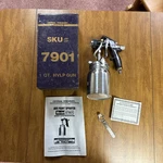 Central Pneumatic Professional Hvlp Spray Gun Siphon Feed Quart Cup 07901. Fixed Price $45.00.