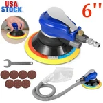 6'' Air Body Random Orbital Palm Sander Da Buffing Sanding W/ 7 Auto Discs 150MM. Fixed Price $31.50.