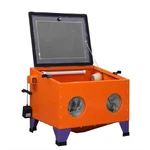 25 Gallon Bench Top Air Sandblasting Cabinet Sandblaster Large Orange. Fixed Price $107.87.