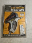 New Sealed Oz. Blast Gun Removes Paint Rust Central Pneumatic Item No. 93221. Fixed Price $28.59.