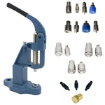 Hand Press Kit Utility Snap Dies Double Capped Rivet Hole Punches. Fixed Price $149.99.