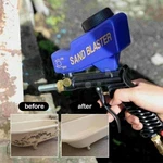 Hand Held Portable Media Spot Sand Blaster Gun Air Gravity Feed Rust Remover Kit. Fixed Price $15.50.