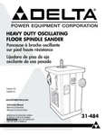 Delta 31-140 12" Disc Sander With Integral Dust Collection Instruction Manual. Fixed Price $20.24.