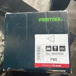 Festool 497392 P80 Grit, Granat Abrasives, Pack Of 50. Fixed Price $8.00.