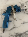 Finishline By Devilbiss Preasure Pot Spray Gun Untested. Fixed Price $100.00.