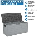Leadzm 75 Gallon Storage Box Deck Cabinet. Fixed Price $129.99.