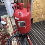 Pneumatic 20 Lb. Sandblaster Abrasive Blasting Media Air Tank Portable Gallon. Fixed Price $157.00.