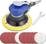 6 Inch Air Random Orbital Sander, Pneumatic Palm Tool With 10 Pcs Blue. Fixed Price $44.28.
