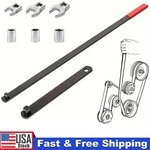 Universal Serpentine Belt Tool Kit 3/8" 1/2" Drive Adjust Tightener Wrench. Fixed Price $22.98.