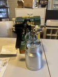 Central Pneumatic Heavy Duty Air Paint Spray Gun With Canister Number 30224. Fixed Price $19.99.