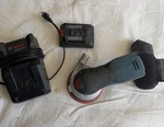 Bosch GEX18V-5 Random Orbital Sander Kit W/ Li-ion Battery, Charger. Fixed Price $130.00.