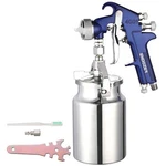 Professional Siphon Feed Spray Gun For Paint, Red Handle, 34 -1.8MM Nozzle.... Fixed Price $48.54.