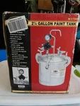 Shop Fox 2 1/4 Gallon Paint Tank W1799 New. Fixed Price $39.00.
