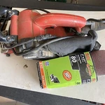 Black & Decker DS321 Dragster Sander W/ Extra Sanding. Fixed Price $44.00.