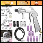 Blasting Gun Kit With Hose & Nozzles - Rust Removal Abrasive Sandblaster. Fixed Price $53.99.