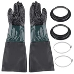 Chadwick 1 Pair Sandblasting Cabinet Gloves 23.6",BLAST Protection, With. Fixed Price $58.45.