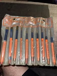 Buffalo Tools Nos 10PC Punch Chisel Set Japan PC-10VC Extra Long Lineup Kit Rare. Fixed Price $59.00.