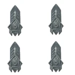 Black & Decker Oem 582146-01 (4-PK) Replacement Sander Finger Platen BDEMS600. Fixed Price $18.18.