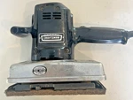 Vintage Sears Craftsman Dual Motion Sander Orbital/straight Line Metal Body Usa. Fixed Price $23.00.