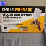 Central Pneumatic 20 Fl. Oz. High Volume Low Pressure Gravity Spray Gun. Fixed Price $20.00.