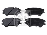 Febi Bilstein 116293 Front Brake Pad Set Disc Fits Hyundai Atos. Fixed Price $28.14.