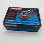 Craftsman Variable Speed Dual Action Air Sander - Inch Pad, Model 919976. Fixed Price $58.49.