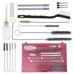 Pro 23PC Spray Gun Cleaning Kit Case Hvlp Tool Paint Gravity Detail Airbrush. Fixed Price $17.99.