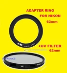 Adapter Ring+uv Filter 62MM For Camera Nikon Coolpix P600 P610 B700. Fixed Price $19.66.