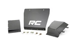 Rough Country Black Steel Full Skid Plates Package For Silverado Sierra 1500 4WD. Fixed Price $149.95.