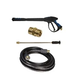 Apache 99023677 2600 Psi 25 Foot Hose Pressure Washer Gun Kit With Spray Nozzle. Fixed Price $76.99.