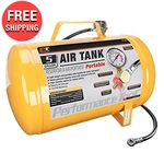 5 Gallon Portable Air Tank Steel W/ Pressure Gauge Carry Handle Tire Hose Chuck. Fixed Price $56.61.