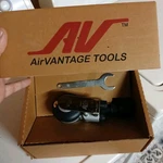 Airvantage 6" Random Orbital Palm Sander. Fixed Price $124.00.