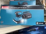 Makita BO4556K 2.0 Amp 4-1/2-INCH Finishing Sander With Case Blue. Fixed Price $50.00.