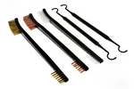 5 Gun Rifle Cleaning Set Includes 3 Brushes & Double-ended Picks 7624BC. Fixed Price $9.25.