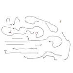 Complete Brake Line Kit 2003-04 Silverado Sierra 1500 4WD Stainless Steel. Fixed Price $125.00.