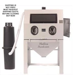 New Cyclone 4040 Abrasive Sand Blaster Cabinet Glass Bead Media Usa Made. Fixed Price $2349.50.